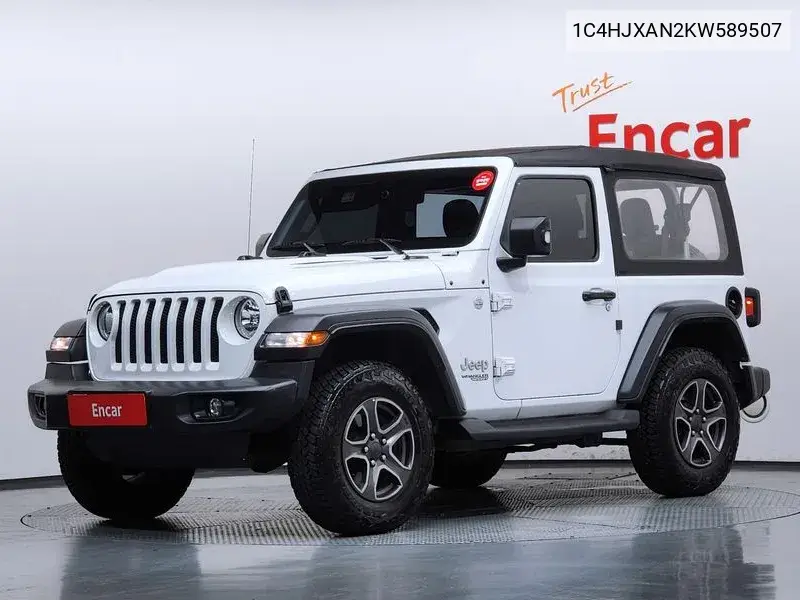 JEEP WRANGLER 2019, VIN 1C4HJXAN2KW589507