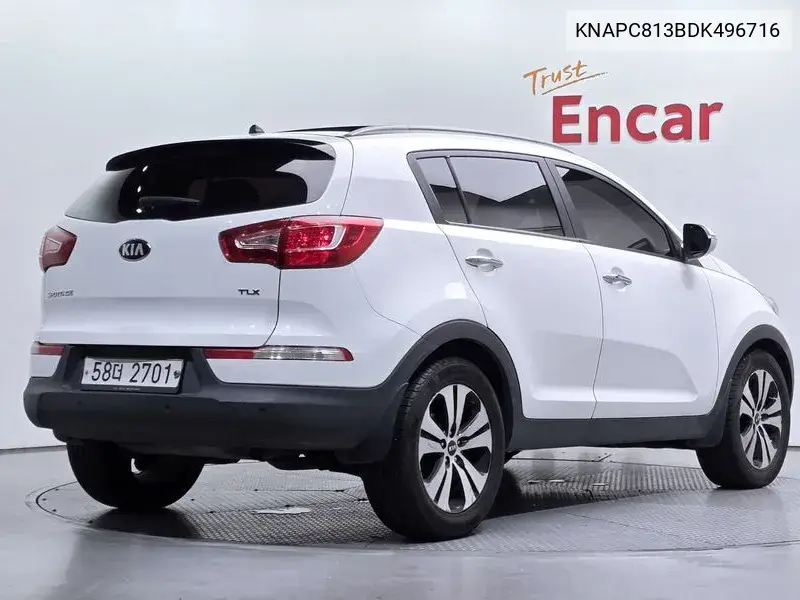 2013 KIA N/A VIN KNAPC813BDK496716 — фото 2