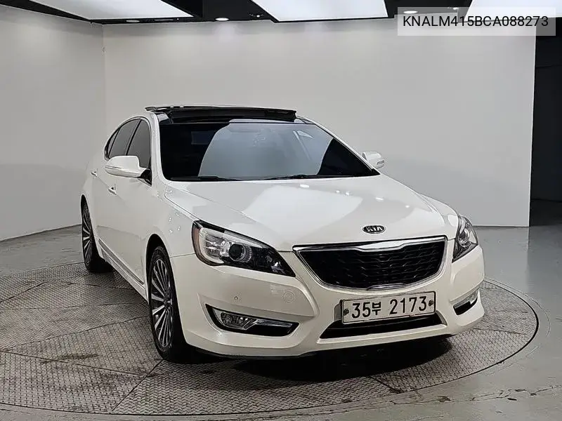 2012 KIA CADENZA VIN KNALM415BCA088273 — фото 2