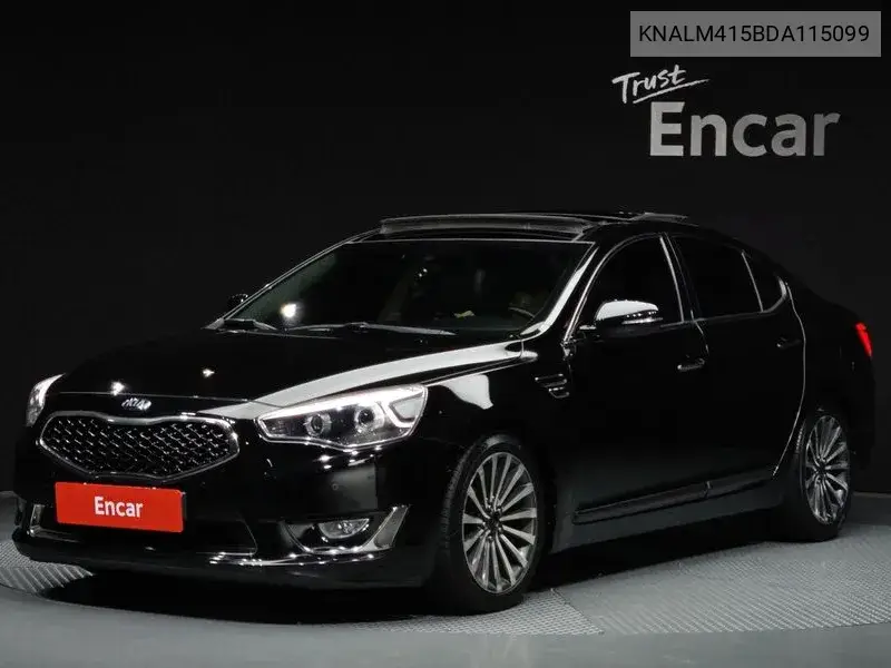 KIA CADENZA 2013, VIN KNALM415BDA115099