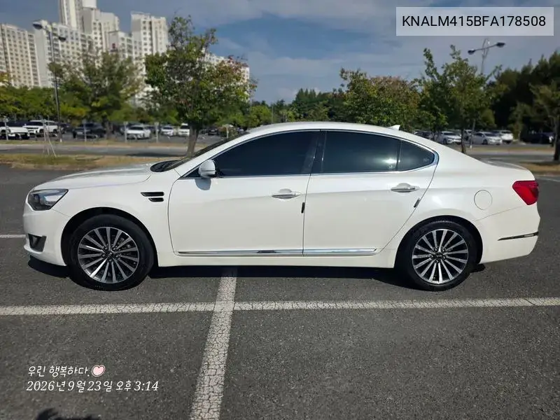 KIA CADENZA 2014, VIN KNALM415BFA178508