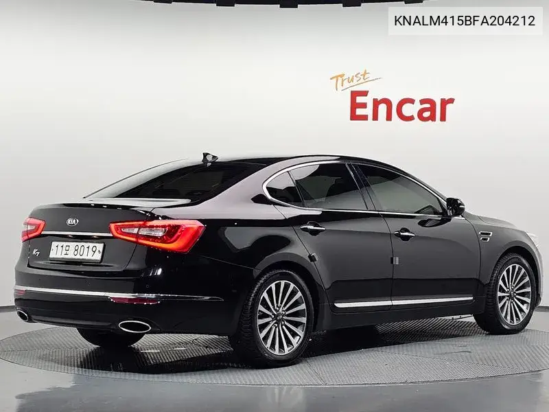 2015 KIA CADENZA VIN KNALM415BFA204212 — фото 2