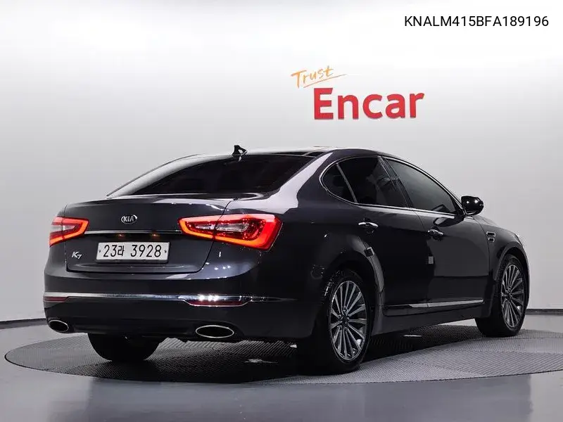 2015 KIA CADENZA VIN KNALM415BFA189196 — фото 2