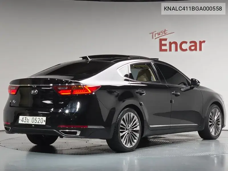 KIA CADENZA 2016, VIN KNALC411BGA000558