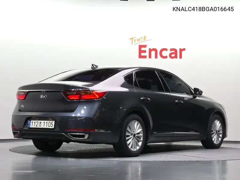 2016 KIA CADENZA VIN KNALC418BGA016645 — фото 2