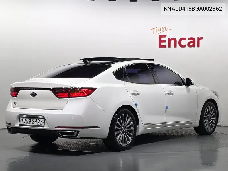 2016 KIA CADENZA VIN KNALD418BGA002852 — фото 2