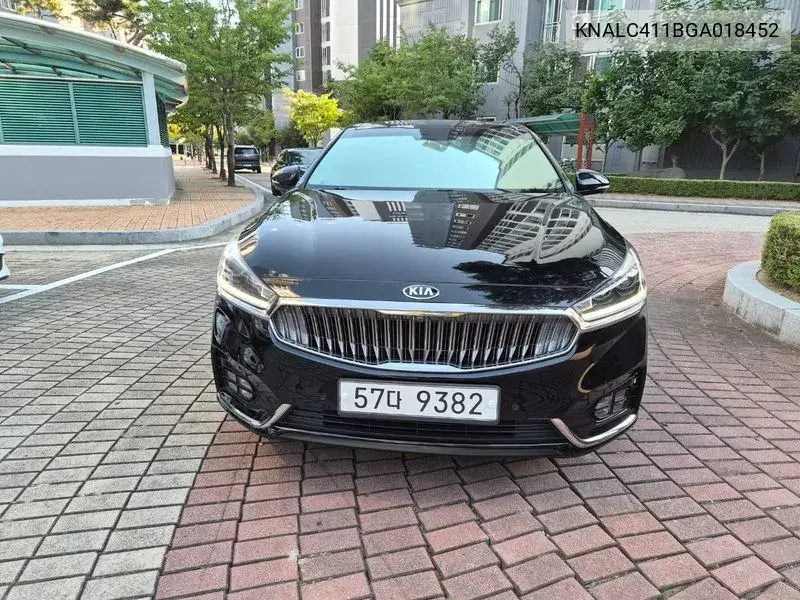 KIA CADENZA 2016, VIN KNALC411BGA018452