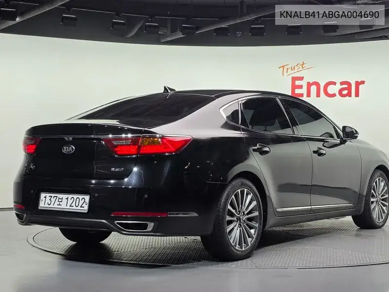2016 KIA CADENZA VIN KNALB41ABGA004690 — фото 2