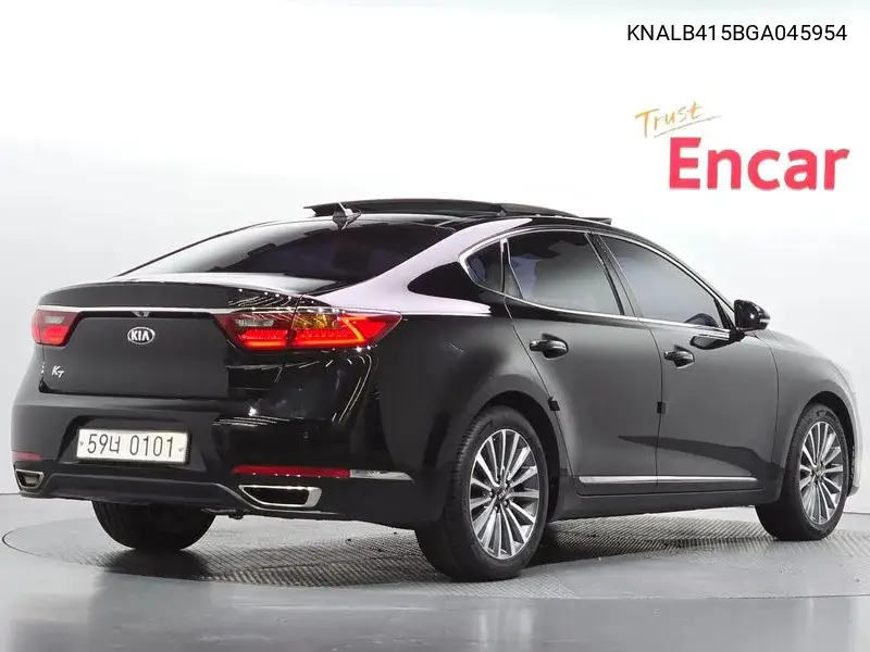 2016 KIA CADENZA VIN KNALB415BGA045954 — фото 2