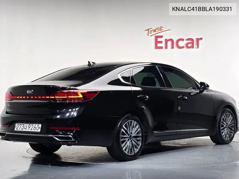 2019 KIA CADENZA VIN KNALC41BBLA190331 — фото 2