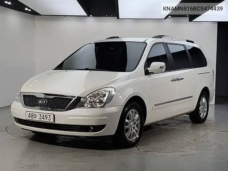 KIA CARNIVAL 2012, VIN KNAMN816BCS474439