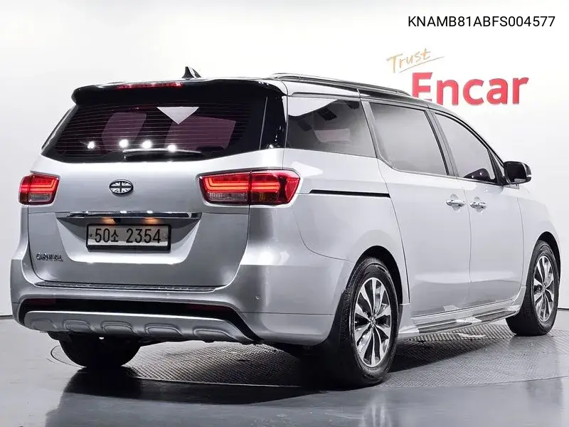 2014 KIA CARNIVAL VIN KNAMB81ABFS004577 — фото 2