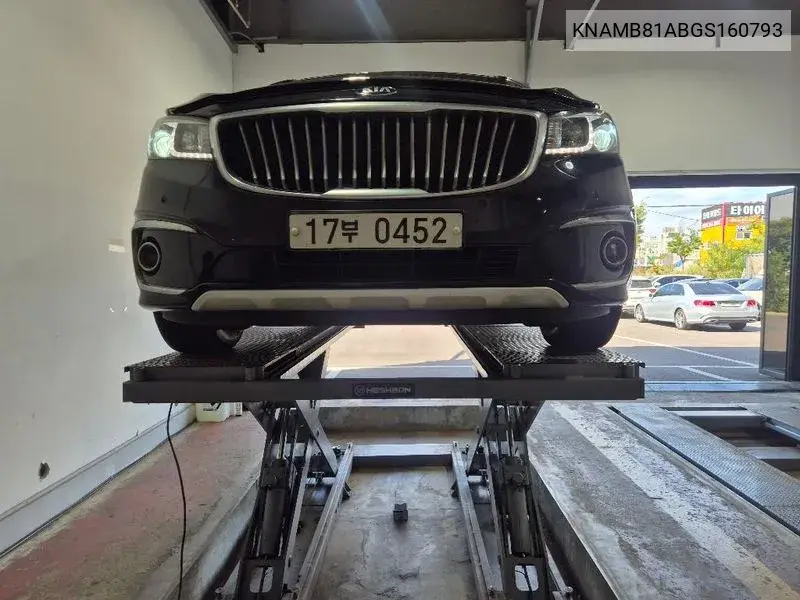KIA CARNIVAL 2015, VIN KNAMB81ABGS160793