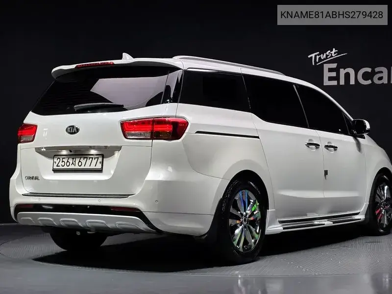 2016 KIA CARNIVAL VIN KNAME81ABHS279428 — фото 2