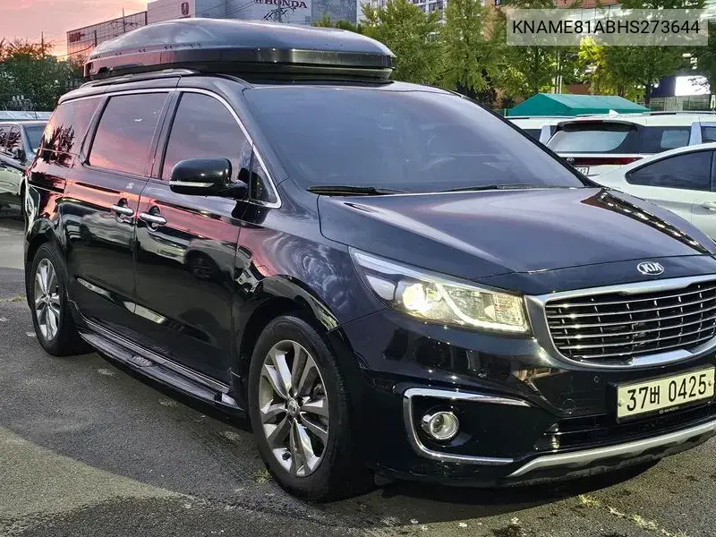 2016 KIA CARNIVAL VIN KNAME81ABHS273644 — фото 2