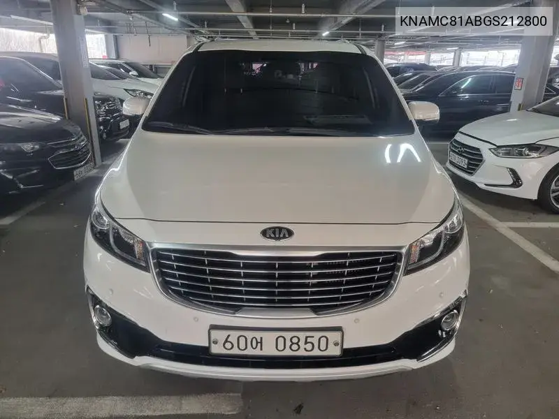 KIA CARNIVAL 2016, VIN KNAMC81ABGS212800