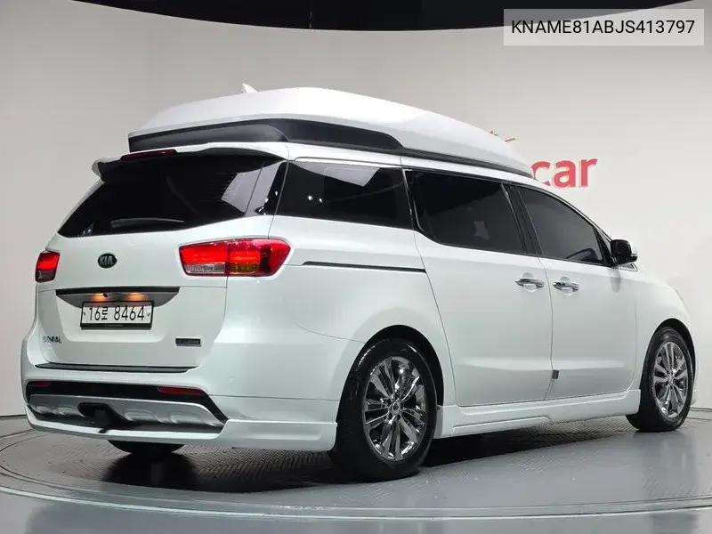2017 KIA CARNIVAL VIN KNAME81ABJS413797 — фото 2
