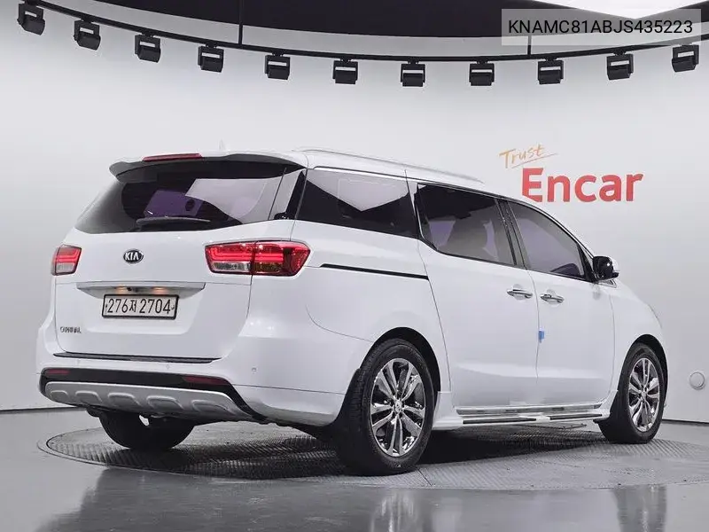2018 KIA CARNIVAL VIN KNAMC81ABJS435223 — фото 2