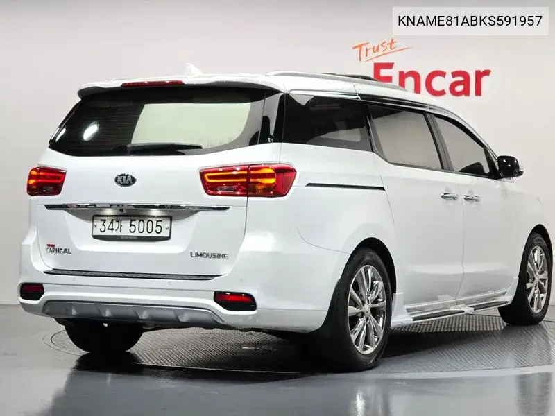 2019 KIA CARNIVAL VIN KNAME81ABKS591957 — фото 2
