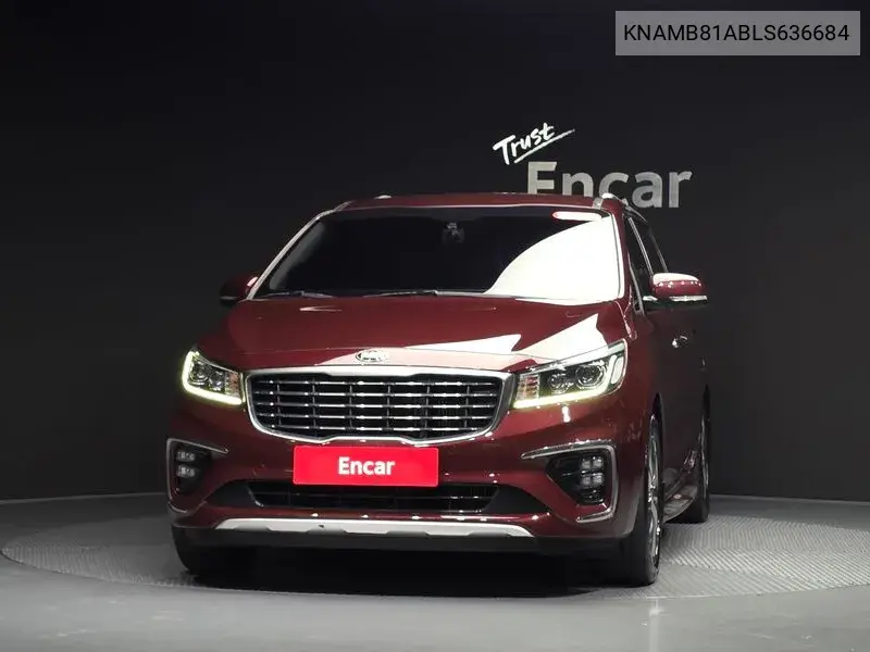 2019 KIA CARNIVAL VIN KNAMB81ABLS636684 — фото 2