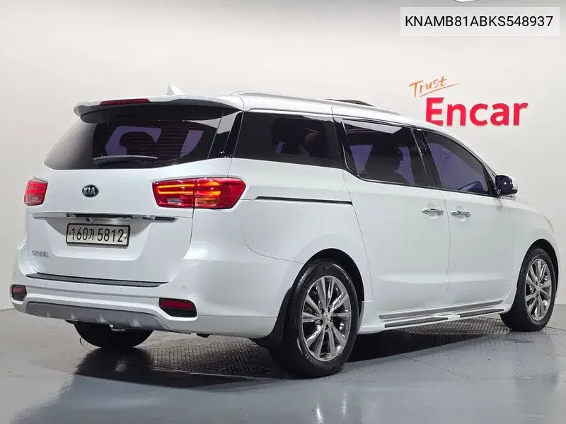 2019 KIA CARNIVAL VIN KNAMB81ABKS548937 — фото 2