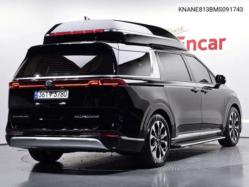 2021 KIA CARNIVAL VIN KNANE813BMS091743 — фото 2