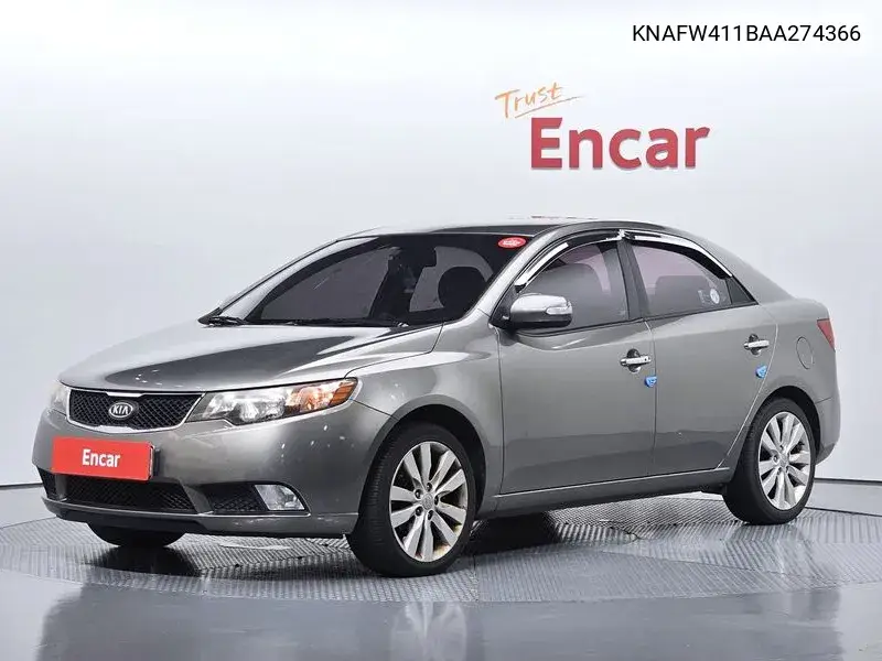 KIA FORTE 2010, VIN KNAFW411BAA274366
