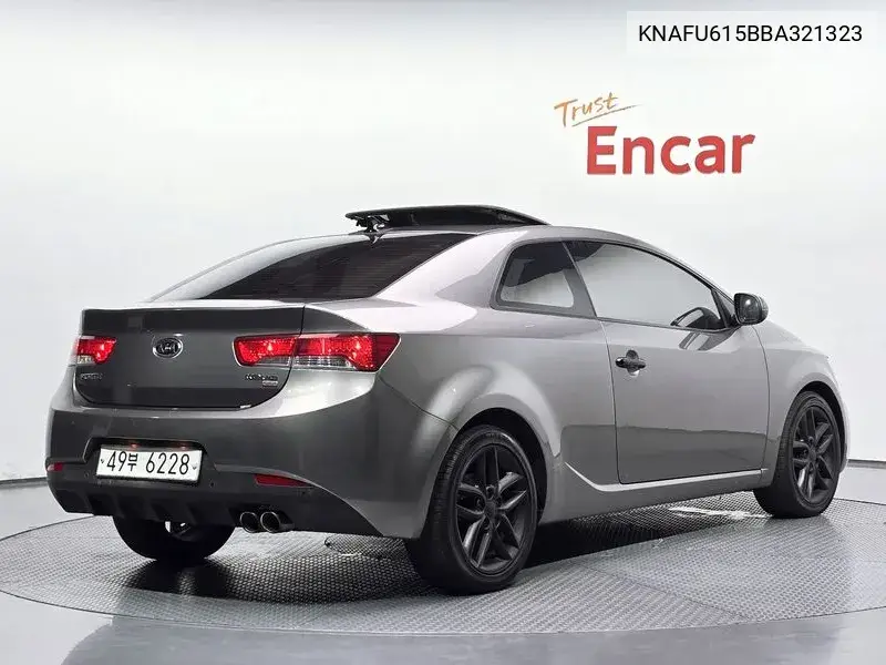 2010 KIA FORTE VIN KNAFU615BBA321323 — фото 2