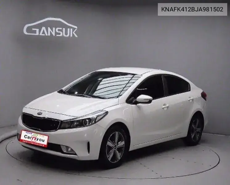 2017 KIA K3 VIN KNAFK412BJA981502 — фото 2