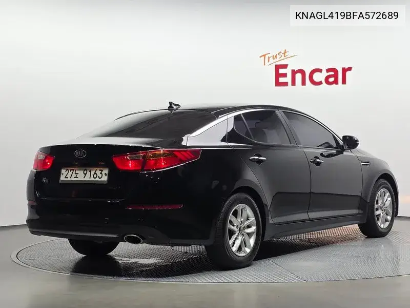 2014 KIA K5 VIN KNAGL419BFA572689 — фото 2