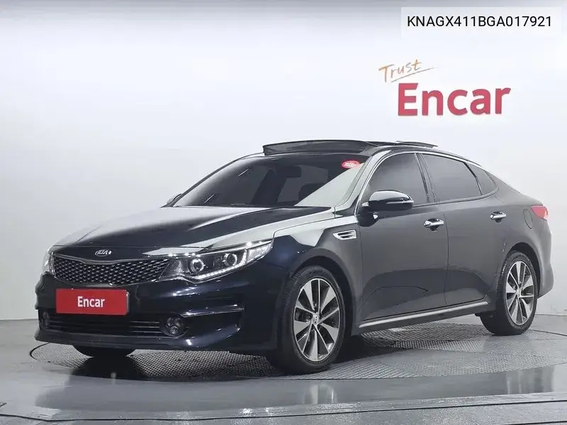KIA K5 2015, VIN KNAGX411BGA017921
