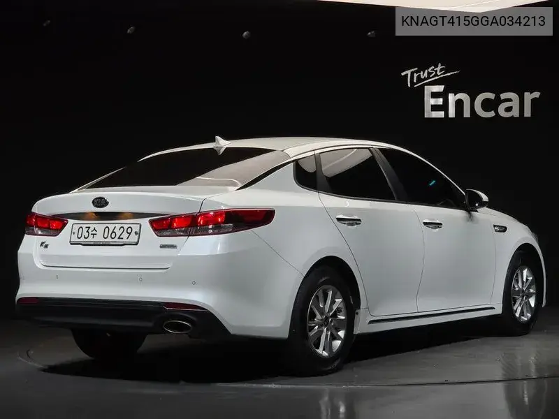 2015 KIA K5 VIN KNAGT415GGA034213 — фото 2