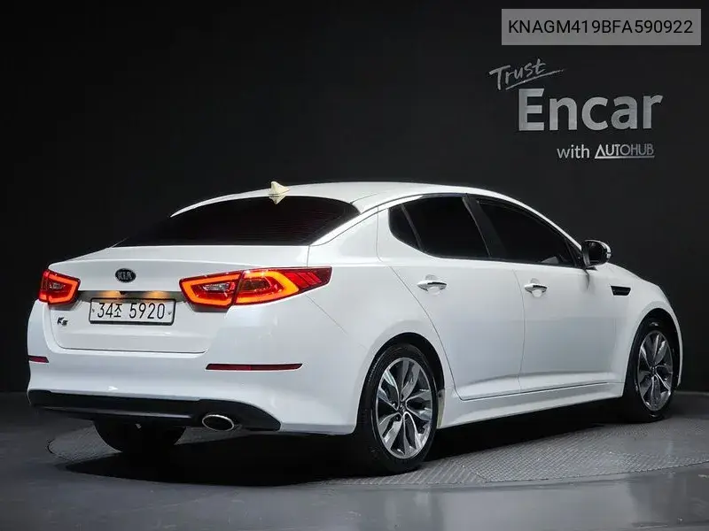 KIA K5 2015, VIN KNAGM419BFA590922