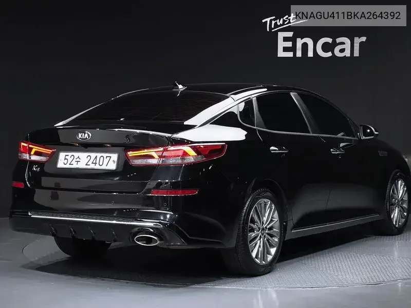 KIA K5 2018, VIN KNAGU411BKA264392
