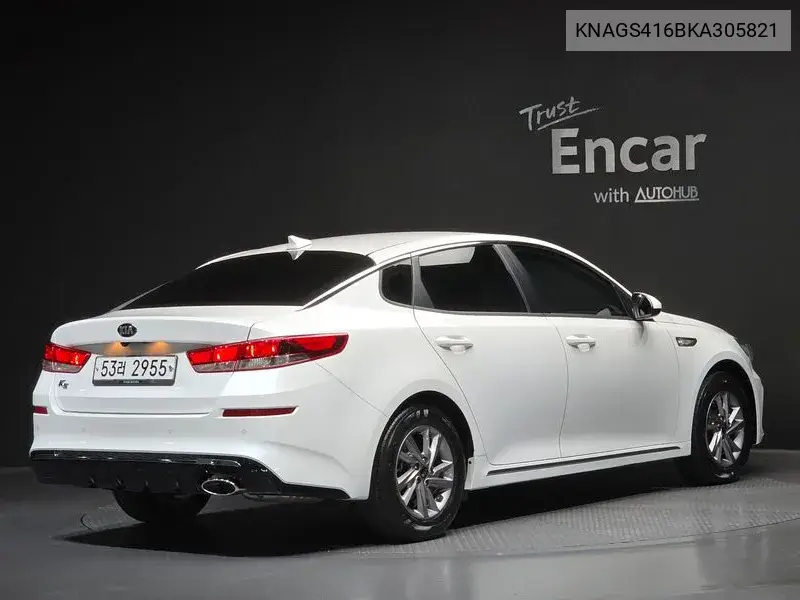 2019 KIA K5 VIN KNAGS416BKA305821 — фото 2