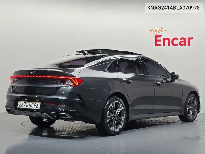 2020 KIA K5 VIN KNAG241ABLA070978 — фото 3