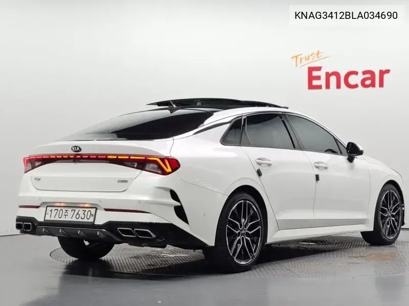 2020 KIA K5 VIN KNAG3412BLA034690 — фото 2