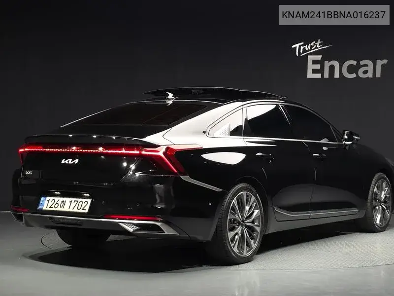 2021 KIA K8 VIN KNAM241BBNA016237 — фото 2