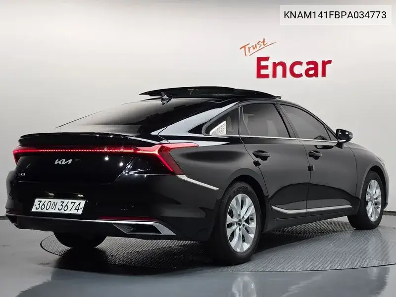 2022 KIA K8 VIN KNAM141FBPA034773 — фото 2