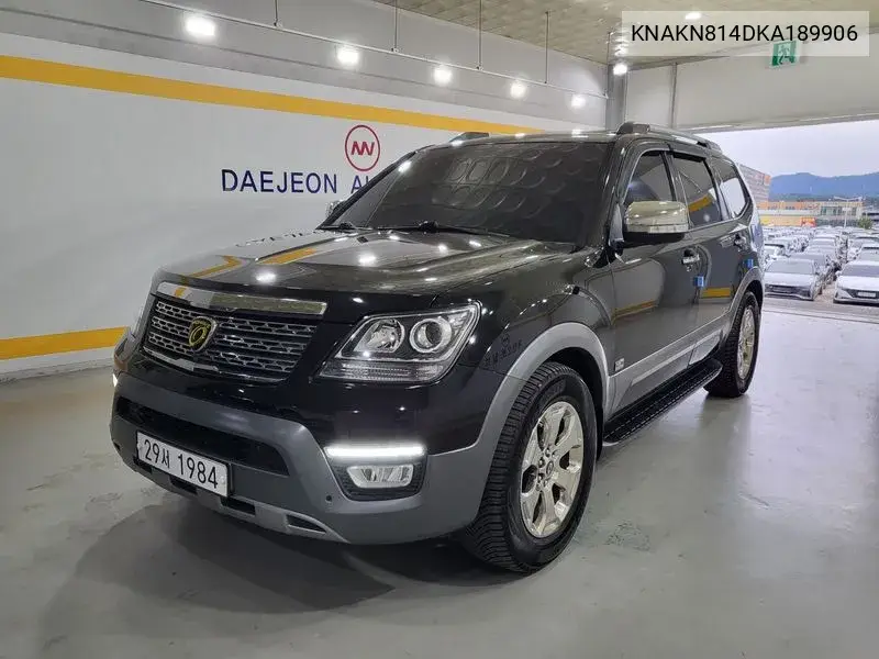 KIA MOHAVE (BORREGO) 2018, VIN KNAKN814DKA189906