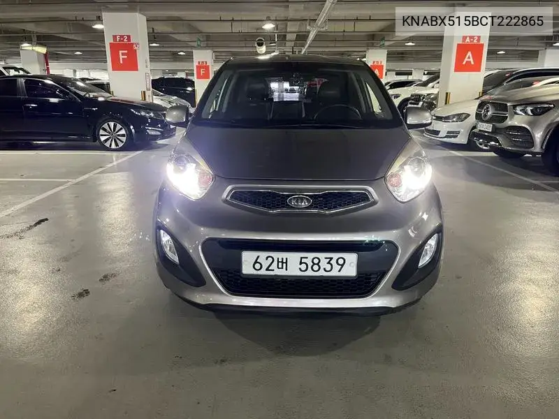 KIA MORNING 2011, VIN KNABX515BCT222865