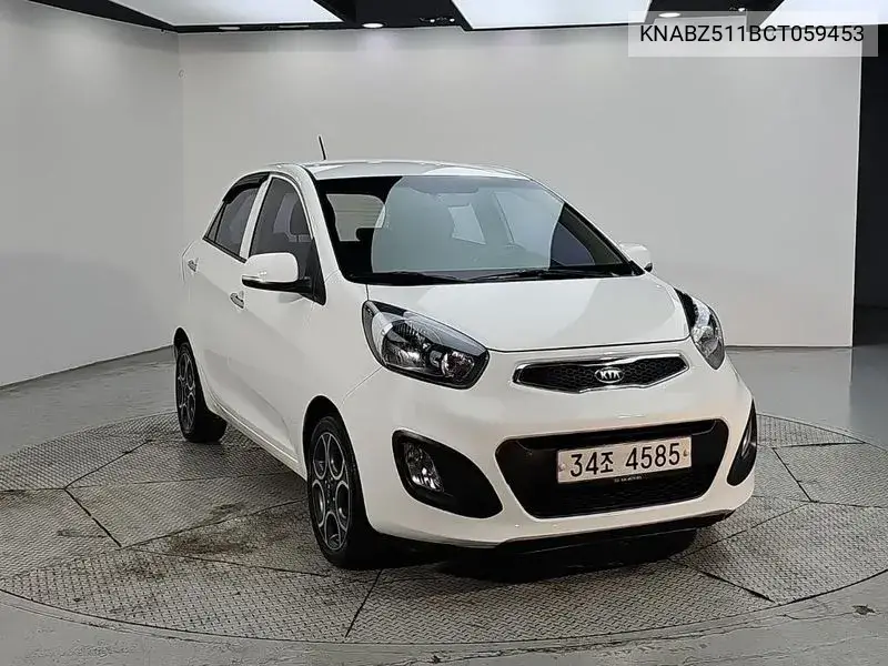 2011 KIA MORNING VIN KNABZ511BCT059453 — фото 2