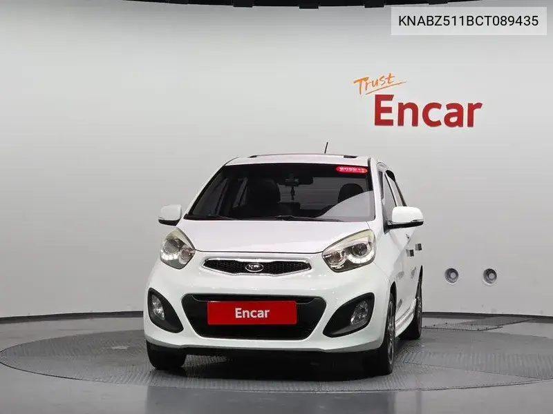 2011 KIA MORNING VIN KNABZ511BCT089435 — фото 2