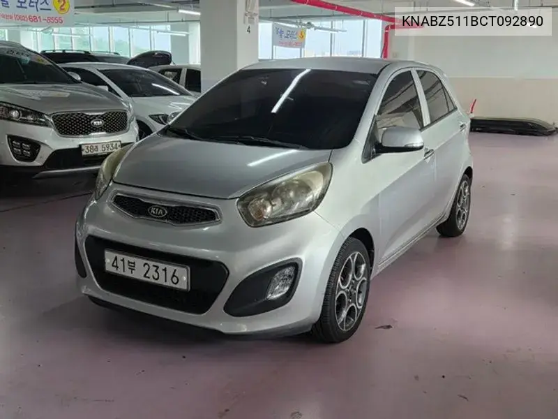 KIA MORNING 2011, VIN KNABZ511BCT092890