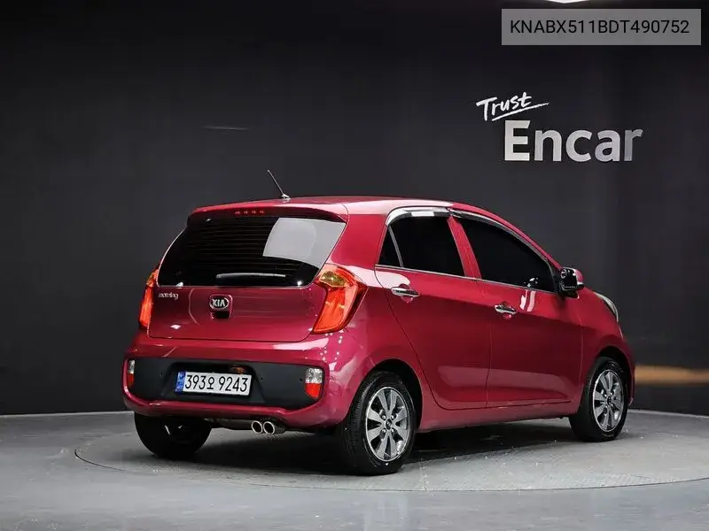 KIA MORNING 2013, VIN KNABX511BDT490752