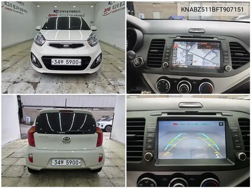 KIA MORNING 2014, VIN KNABZ511BFT907151