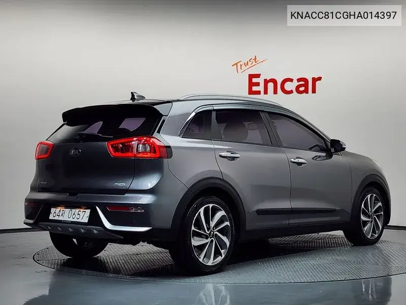2016 KIA NIRO VIN KNACC81CGHA014397 — фото 2