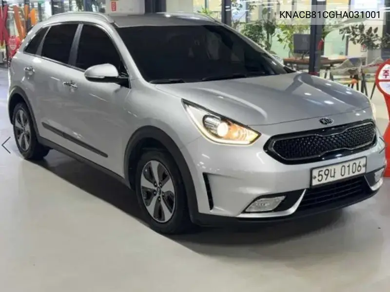 KIA NIRO 2016, VIN KNACB81CGHA031001