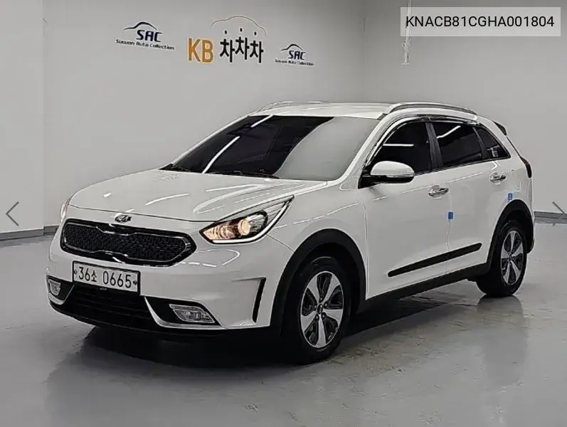KIA NIRO 2016, VIN KNACB81CGHA001804
