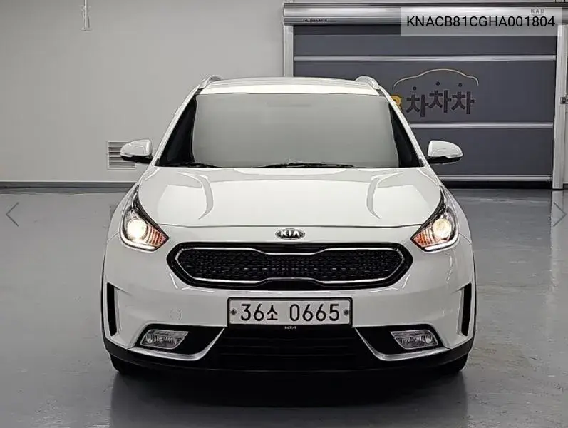 2016 KIA NIRO VIN KNACB81CGHA001804 — фото 2